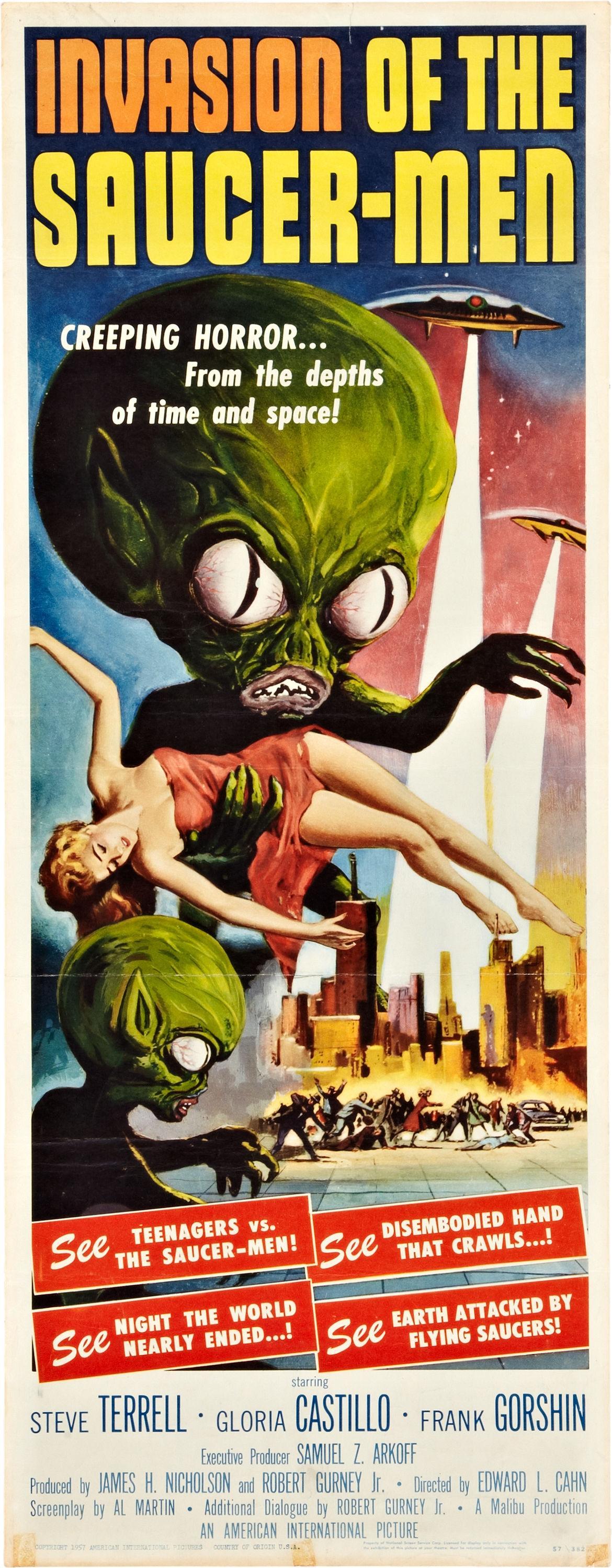 Постер фильма Invasion of the Saucer Men