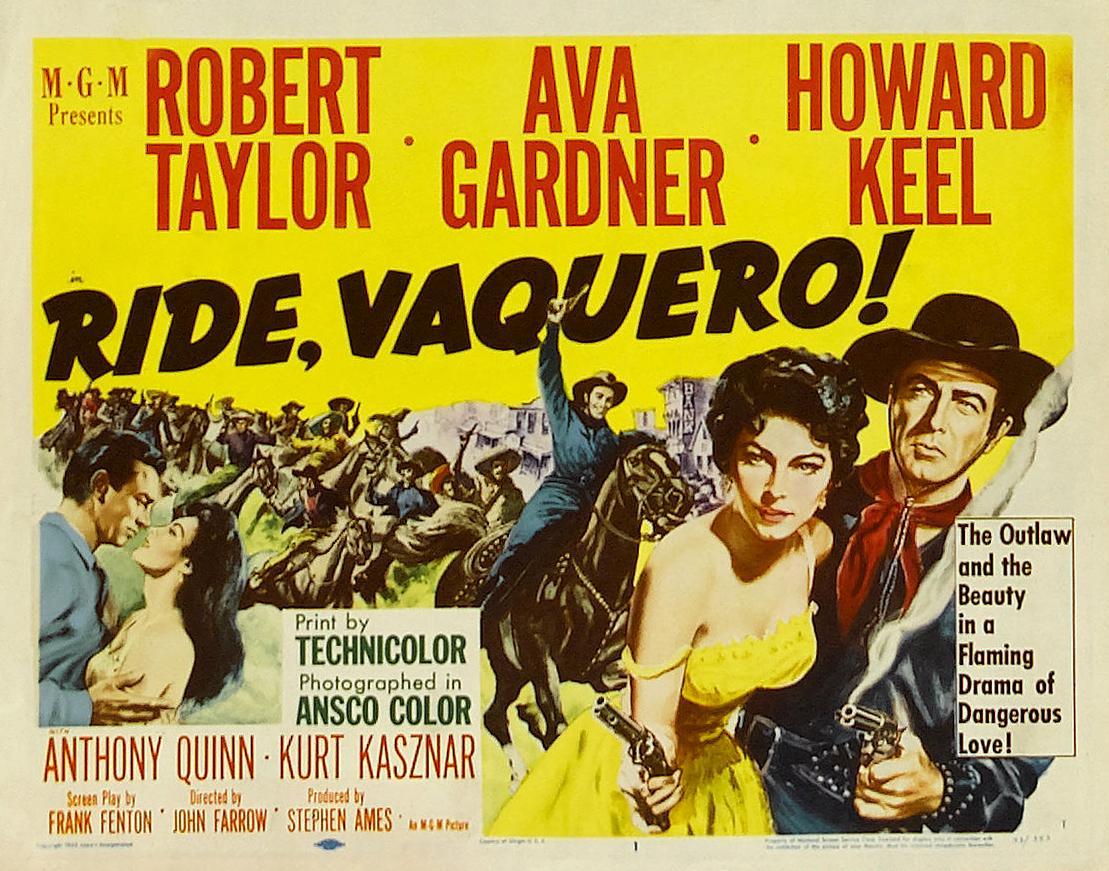 Постер фильма Скачи, Вакеро! | Ride, Vaquero!