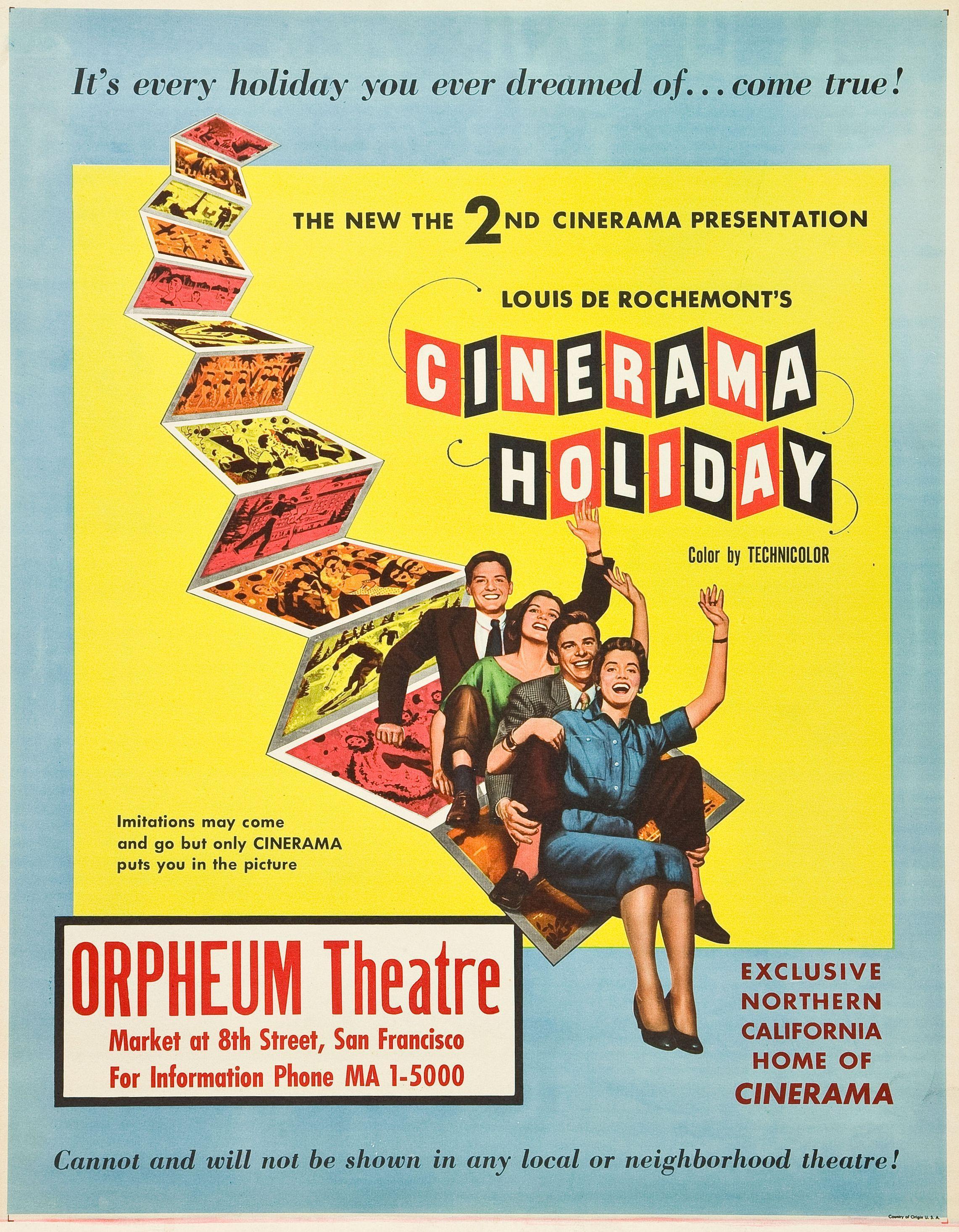 Постер фильма Cinerama Holiday