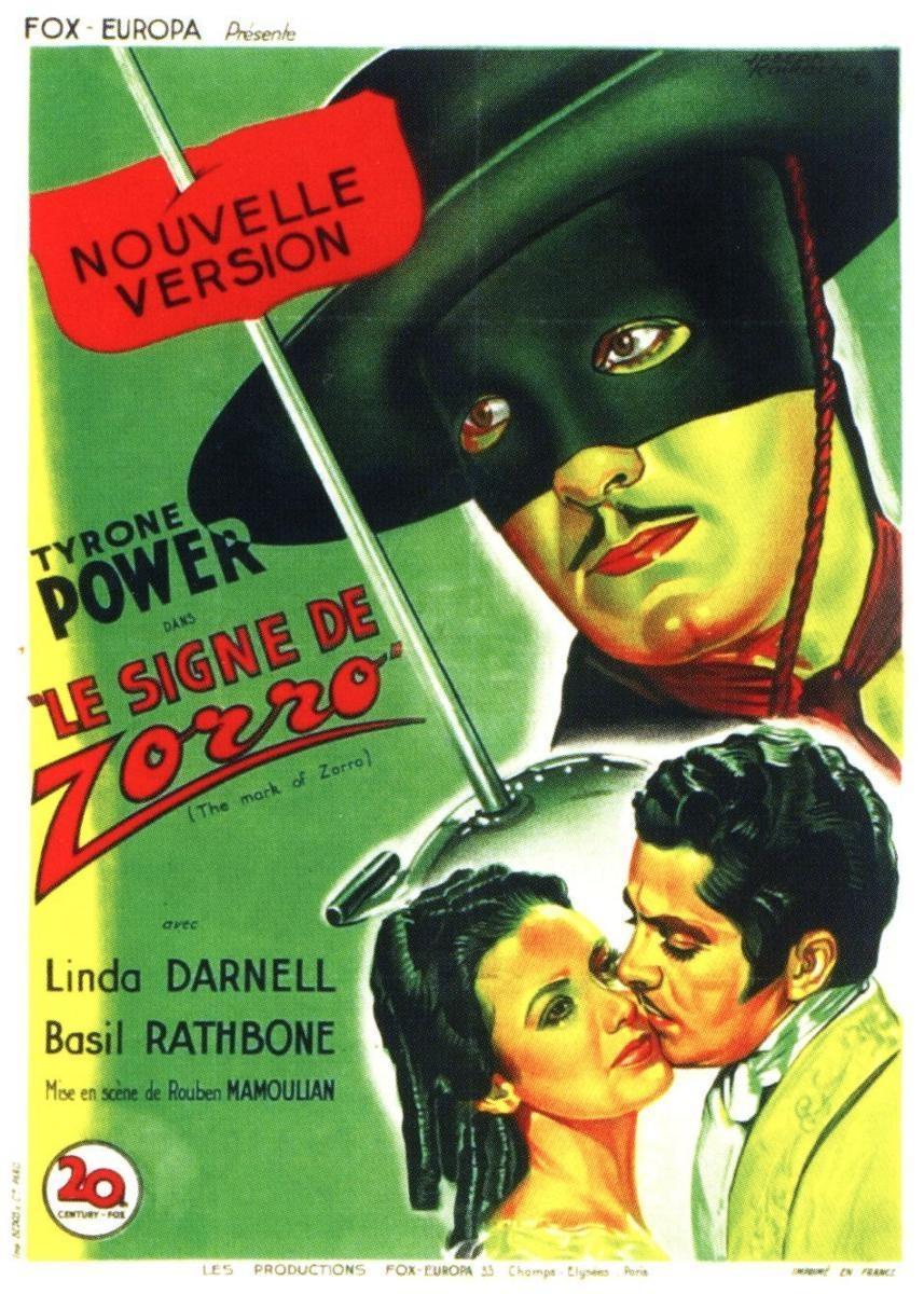 Постер фильма Mark of Zorro