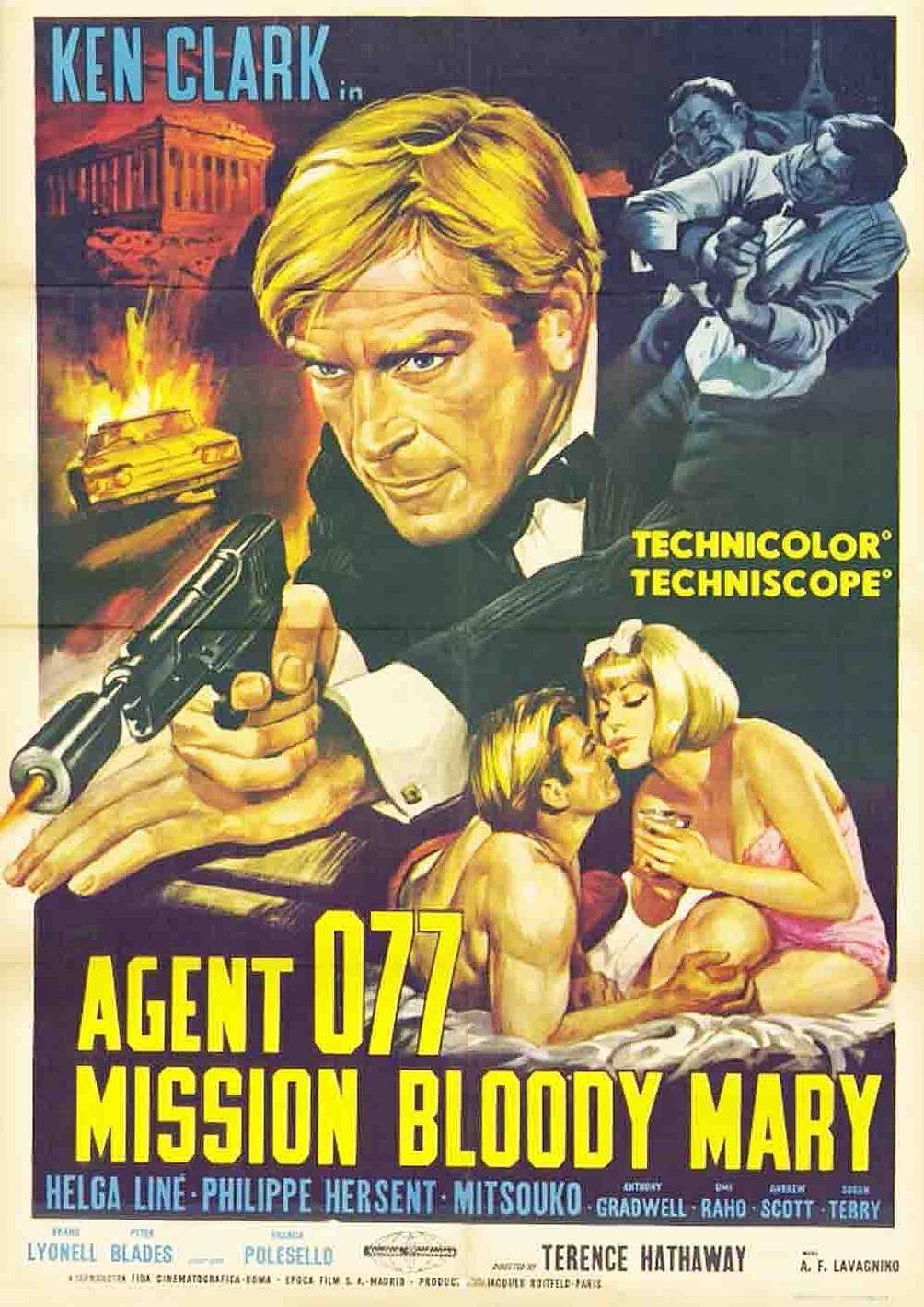 Постер фильма Agente 077 missione Bloody Mary