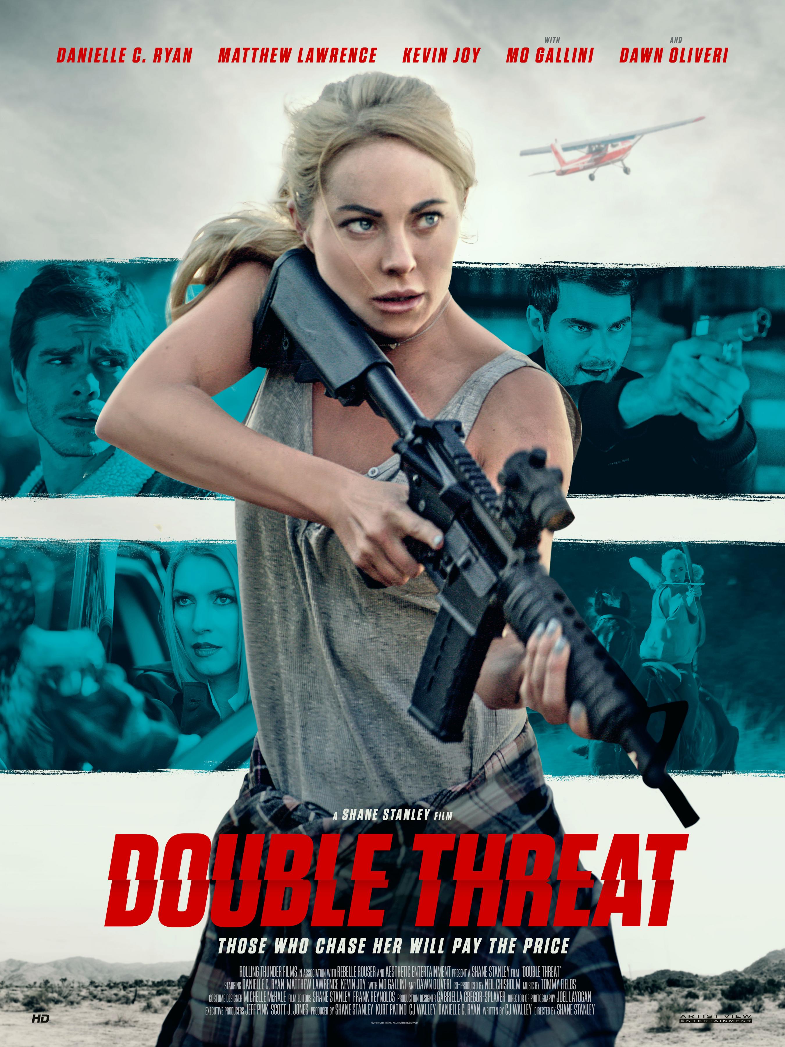 Постер фильма Блондинка под прицелом | Double Threat