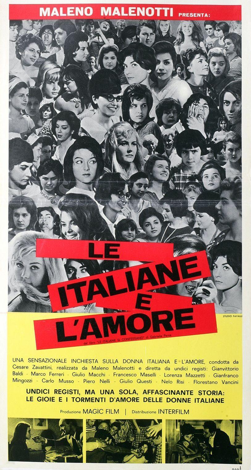 Постер фильма Итальянки и любовь | italiane e l'amore