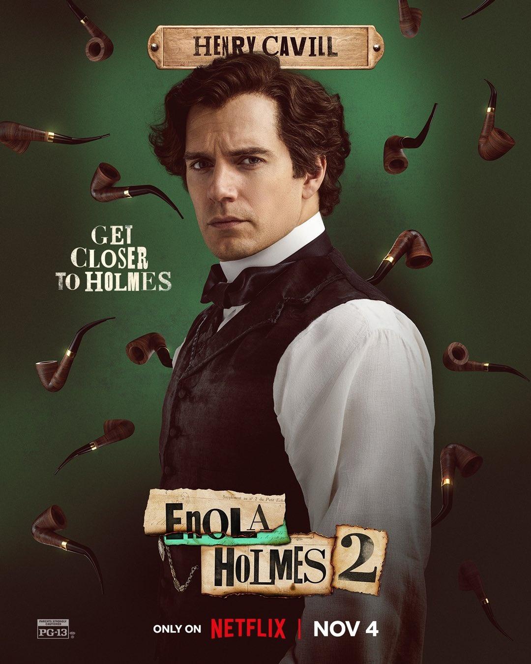 Постер фильма Энола Холмс 2 | Enola Holmes 2