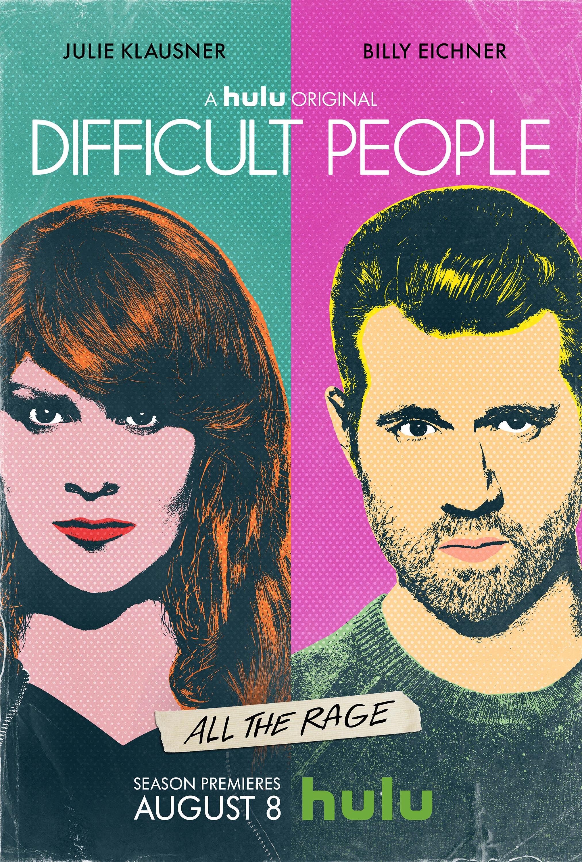 Постер фильма Сложные люди | Difficult People