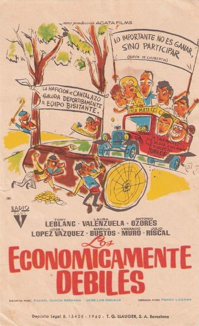 Постер фильма Los económicamente débiles