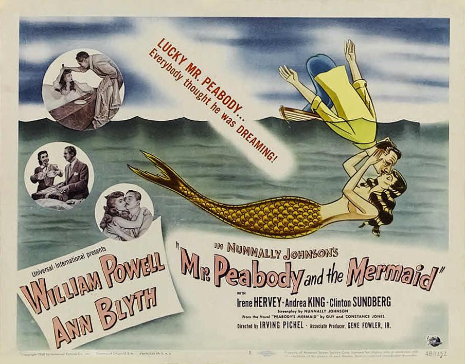 Постер фильма Мистер Пибоди и русалка | Mr. Peabody and the Mermaid