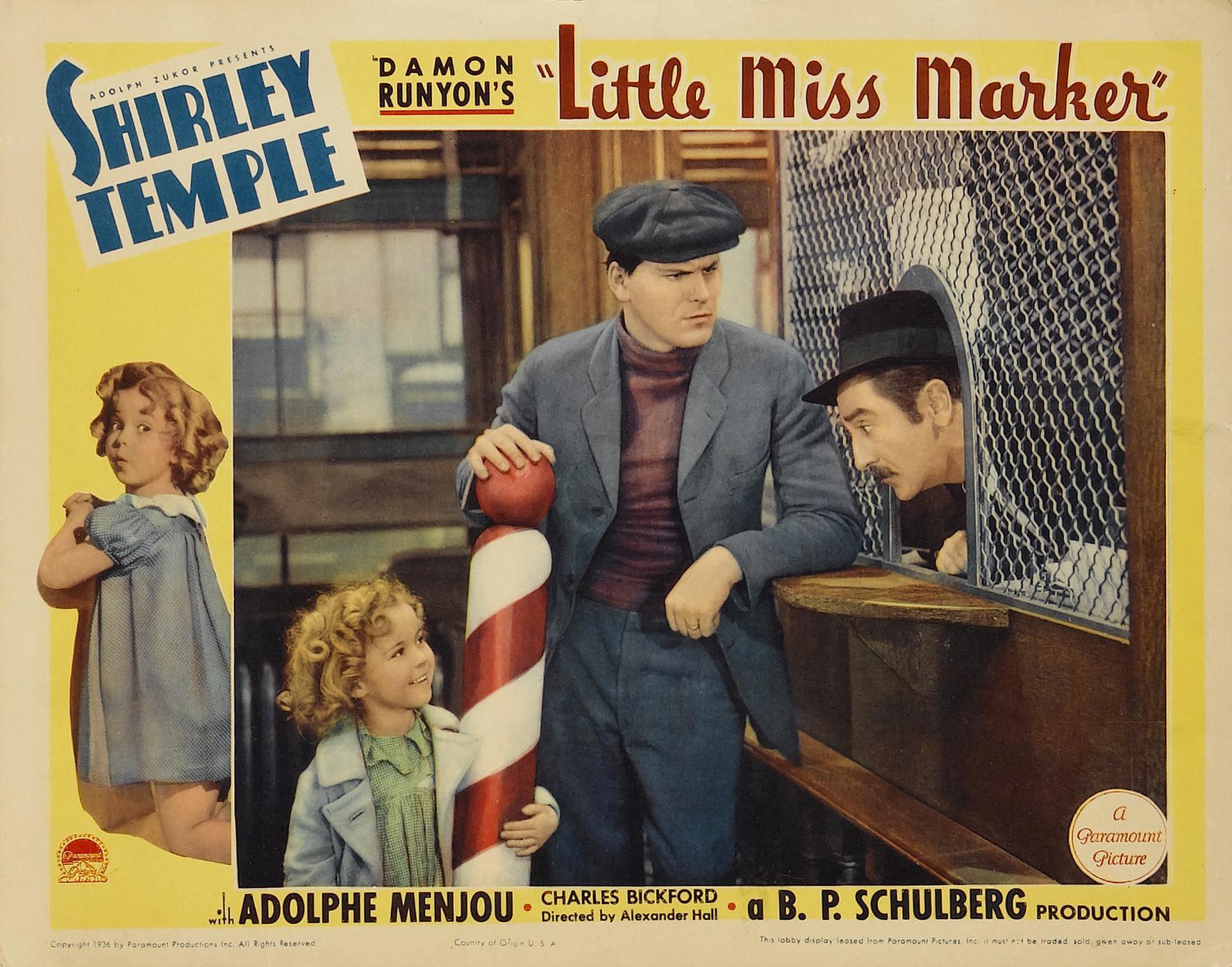 Постер фильма Little Miss Marker