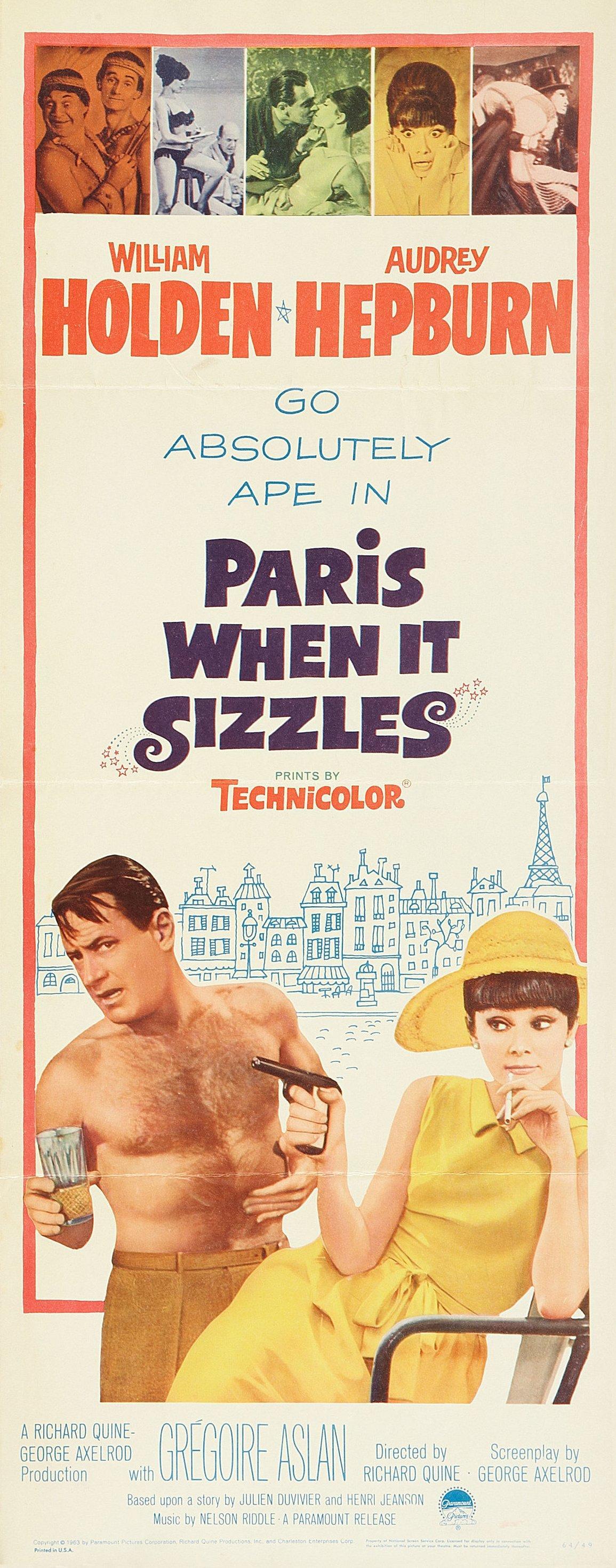 Постер фильма Париж, когда там жара | Paris - When It Sizzles
