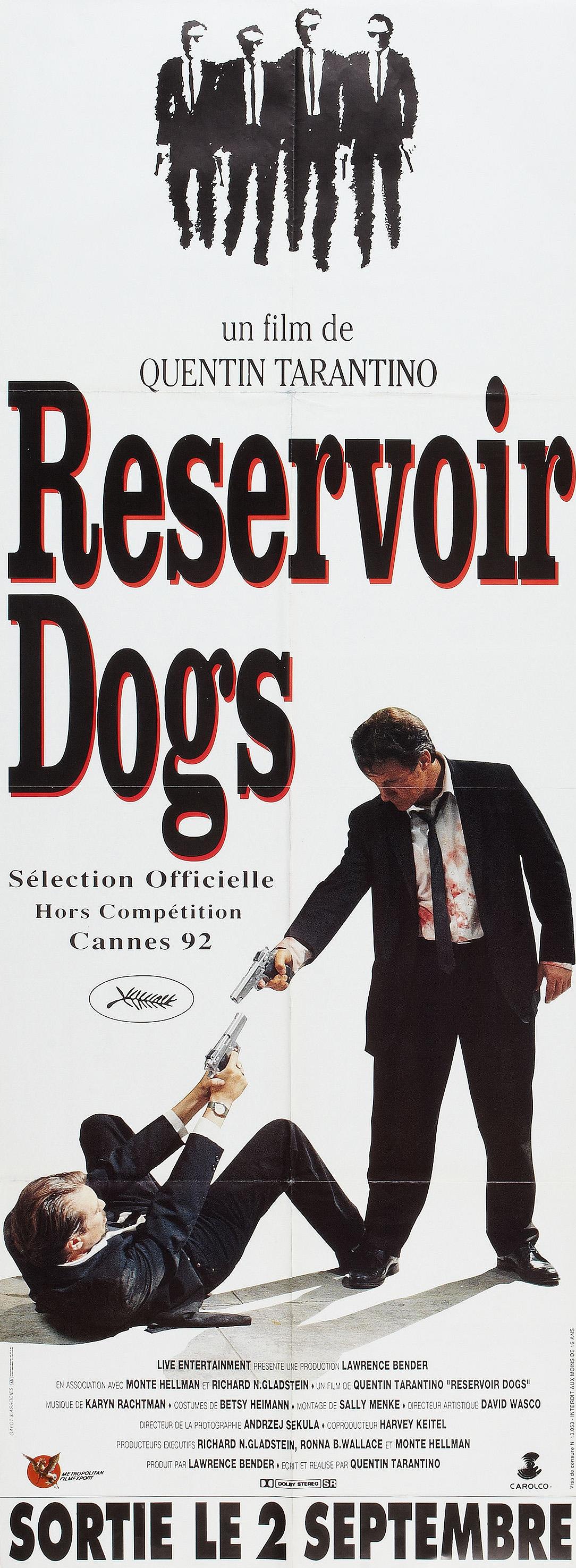 Постер фильма Бешеные псы | Reservoir Dogs
