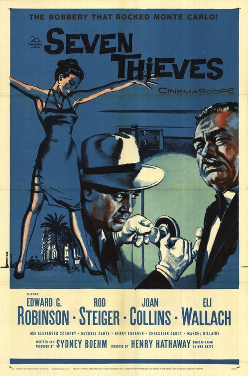 Постер фильма Семь воров | Seven Thieves