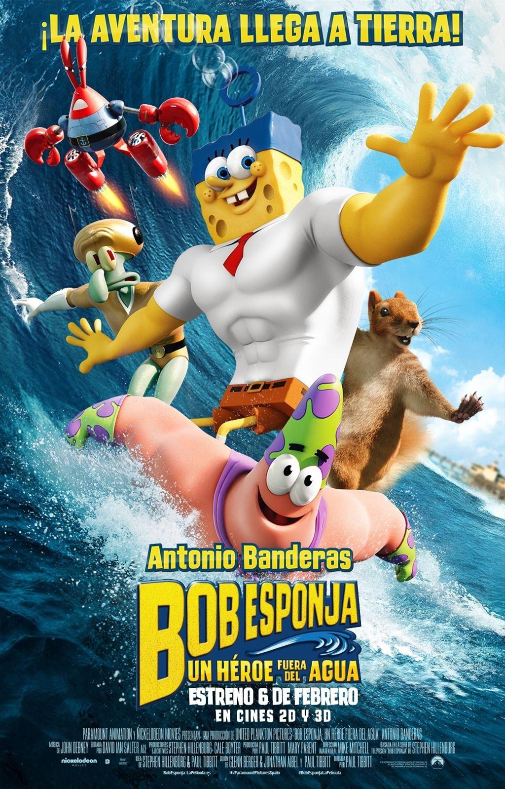 Постер фильма Губка Боб в 3D | SpongeBob Movie: Sponge Out of Water