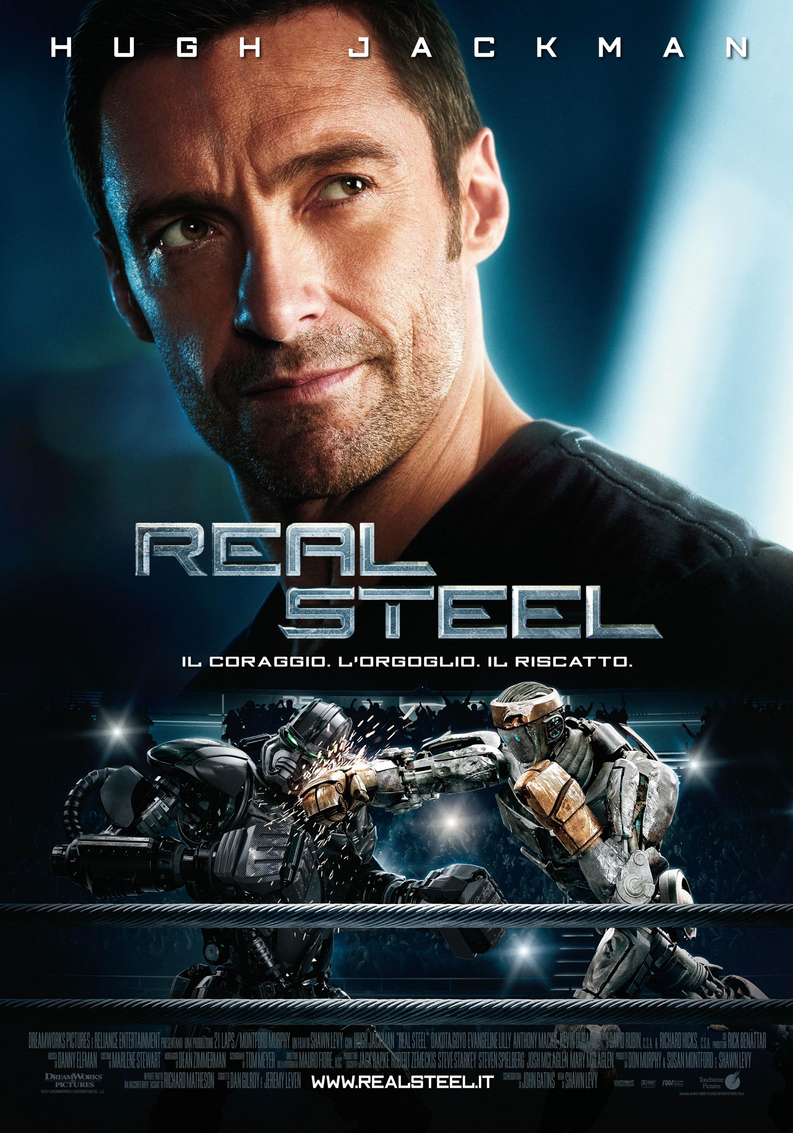 Постер фильма Живая сталь | Real Steel