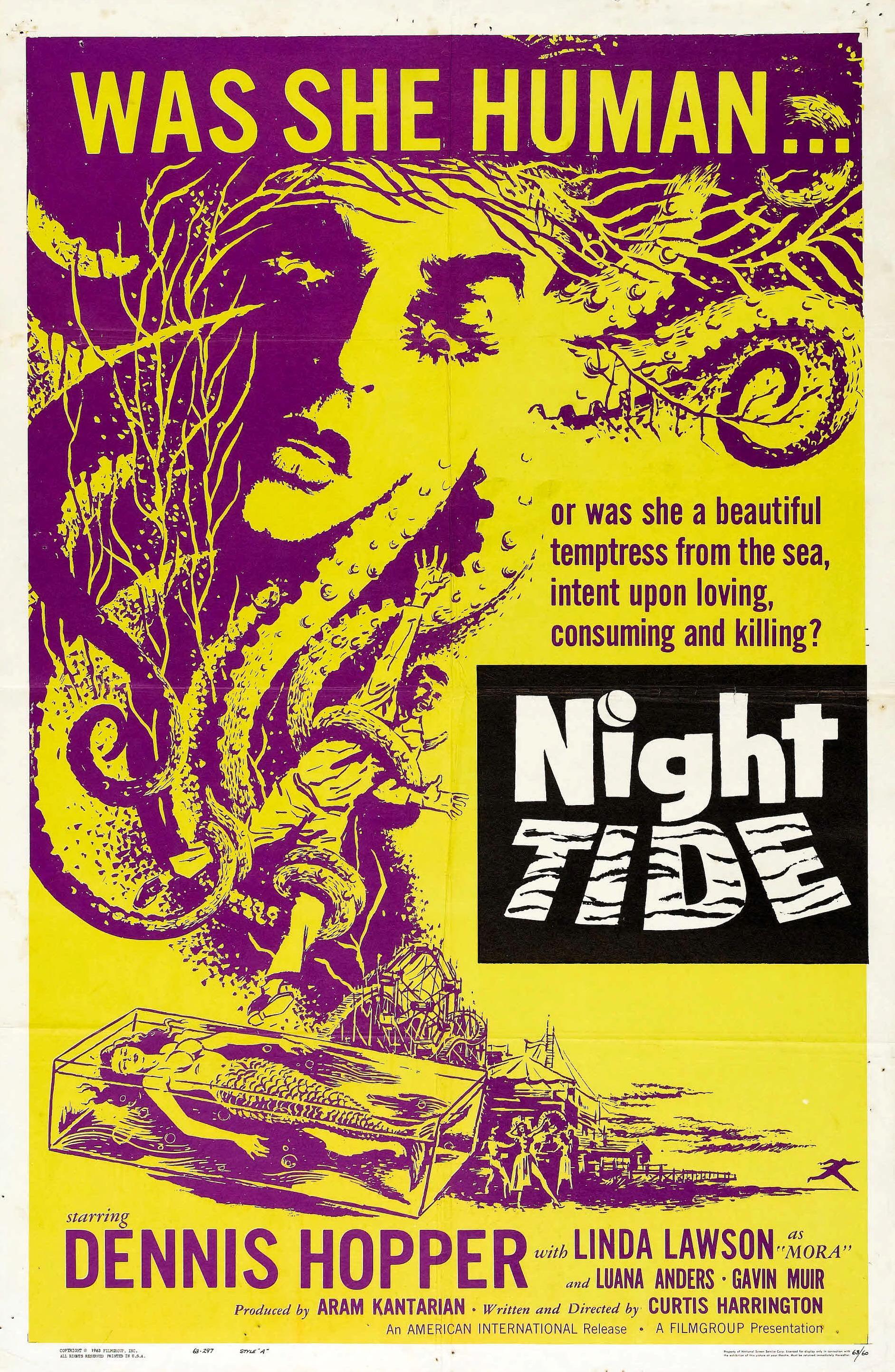 Постер фильма Night Tide