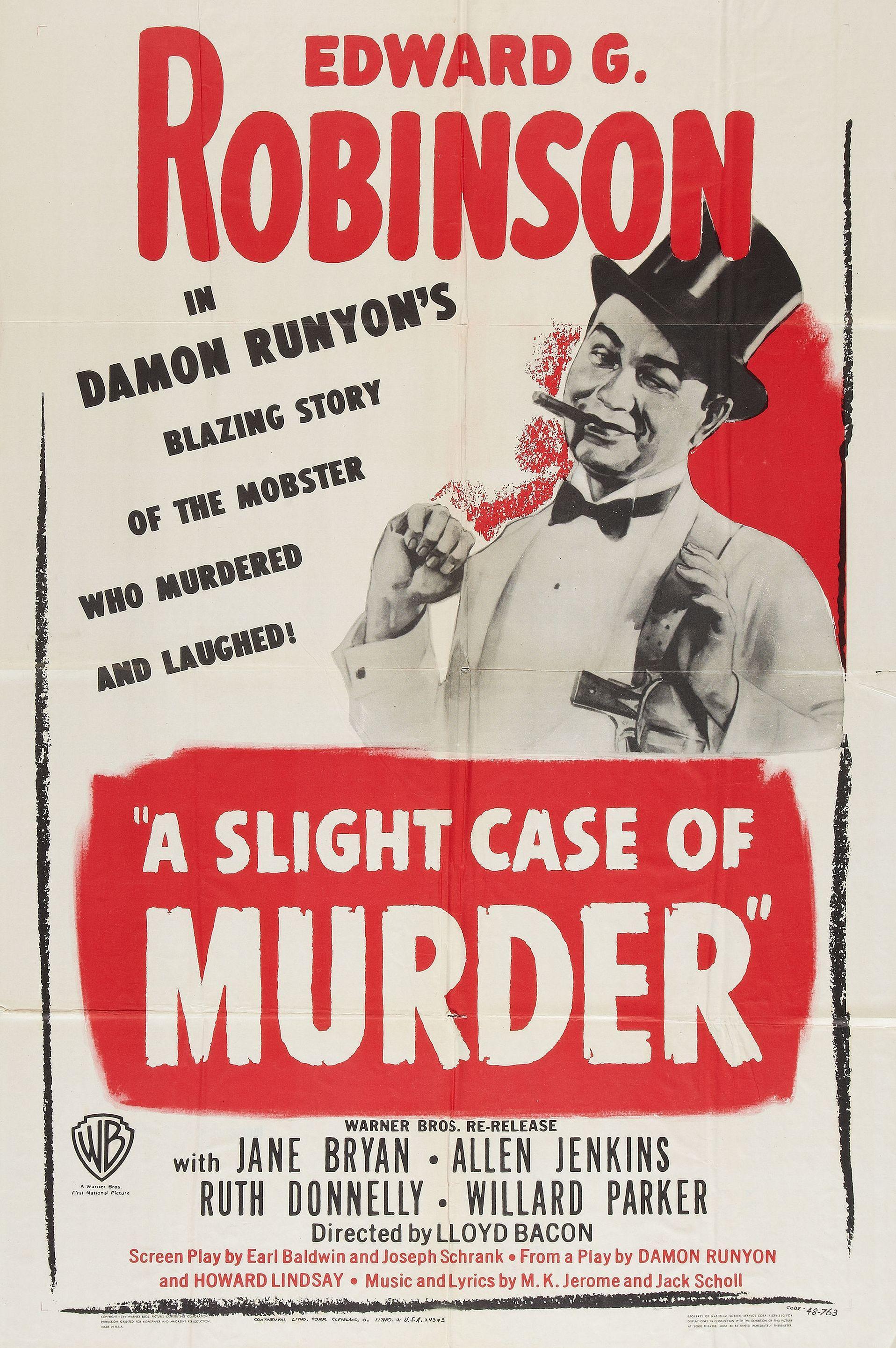 Постер фильма Slight Case of Murder