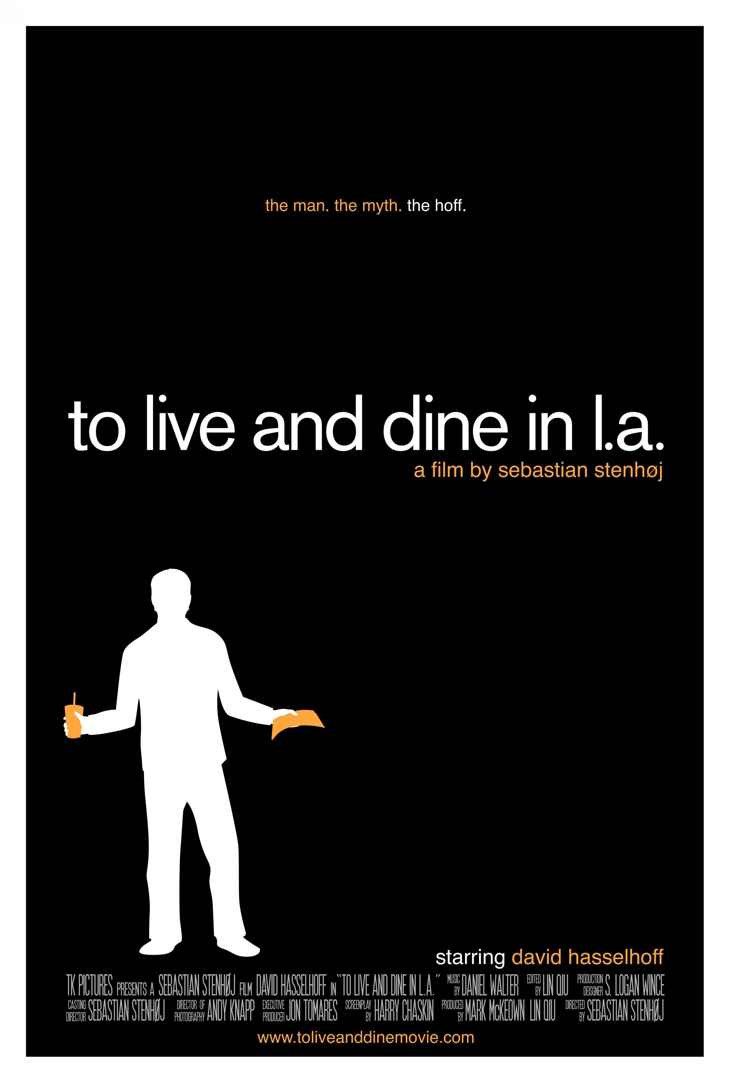 Постер фильма To Live and Dine in L.A.