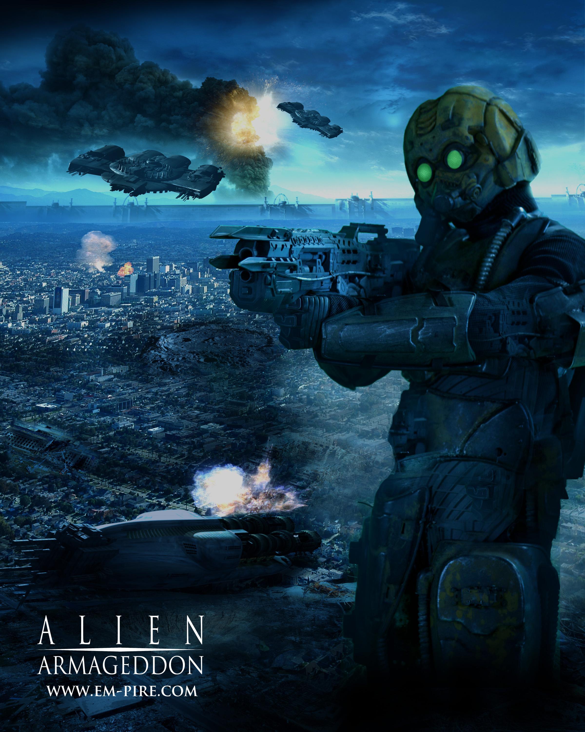 Постер фильма Армагеддон пришельцев | Alien Armageddon