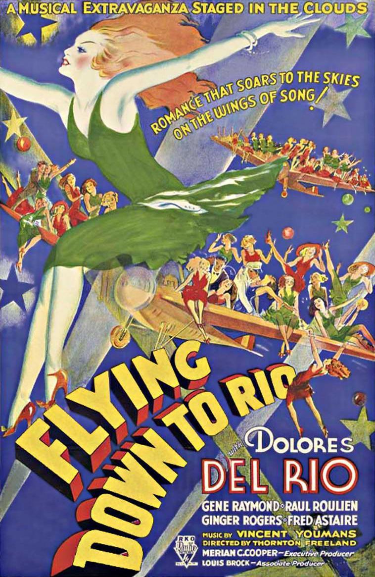Постер фильма Полет в Рио | Flying Down to Rio