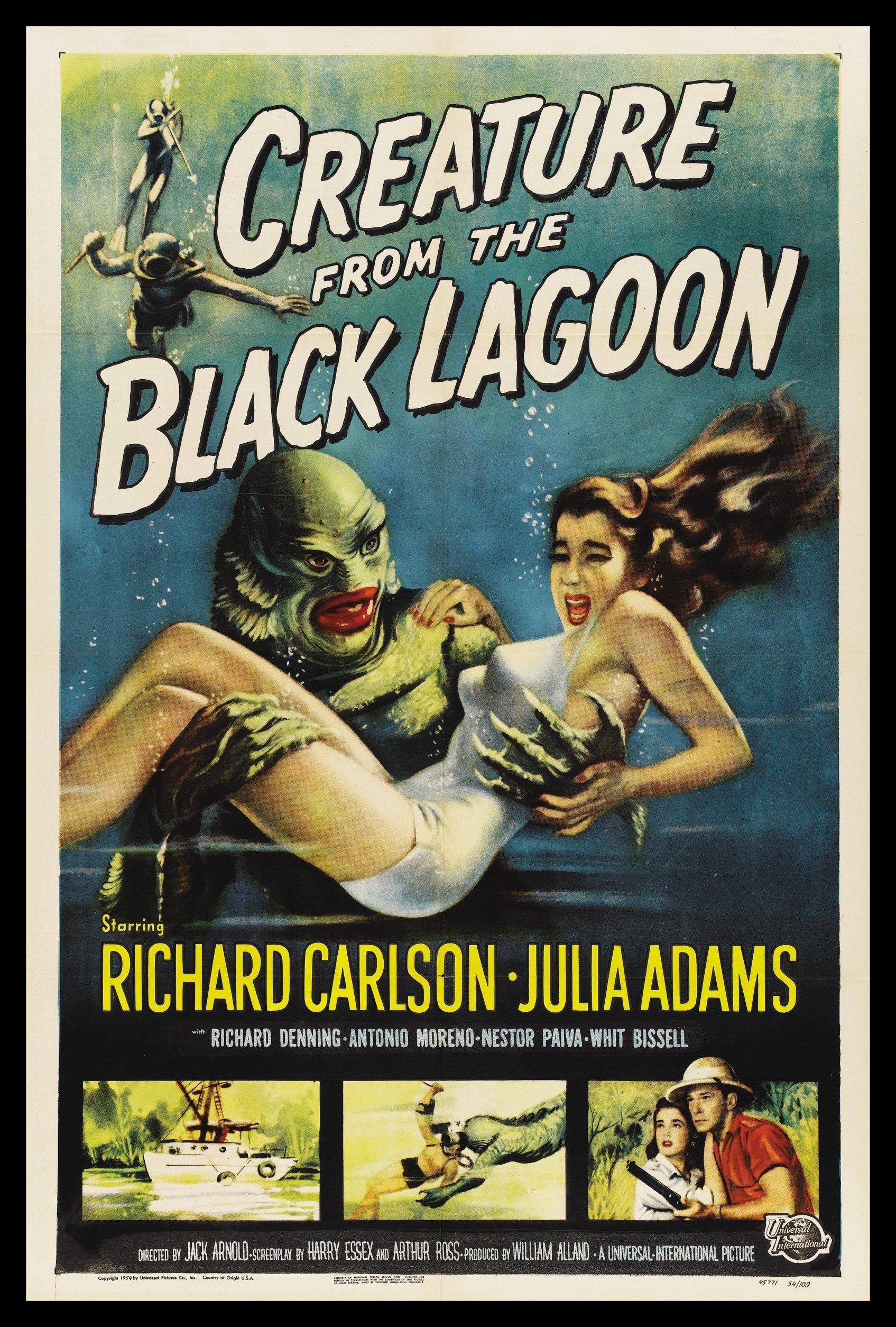 Постер фильма Создание из Черной лагуны | Creature from the Black Lagoon