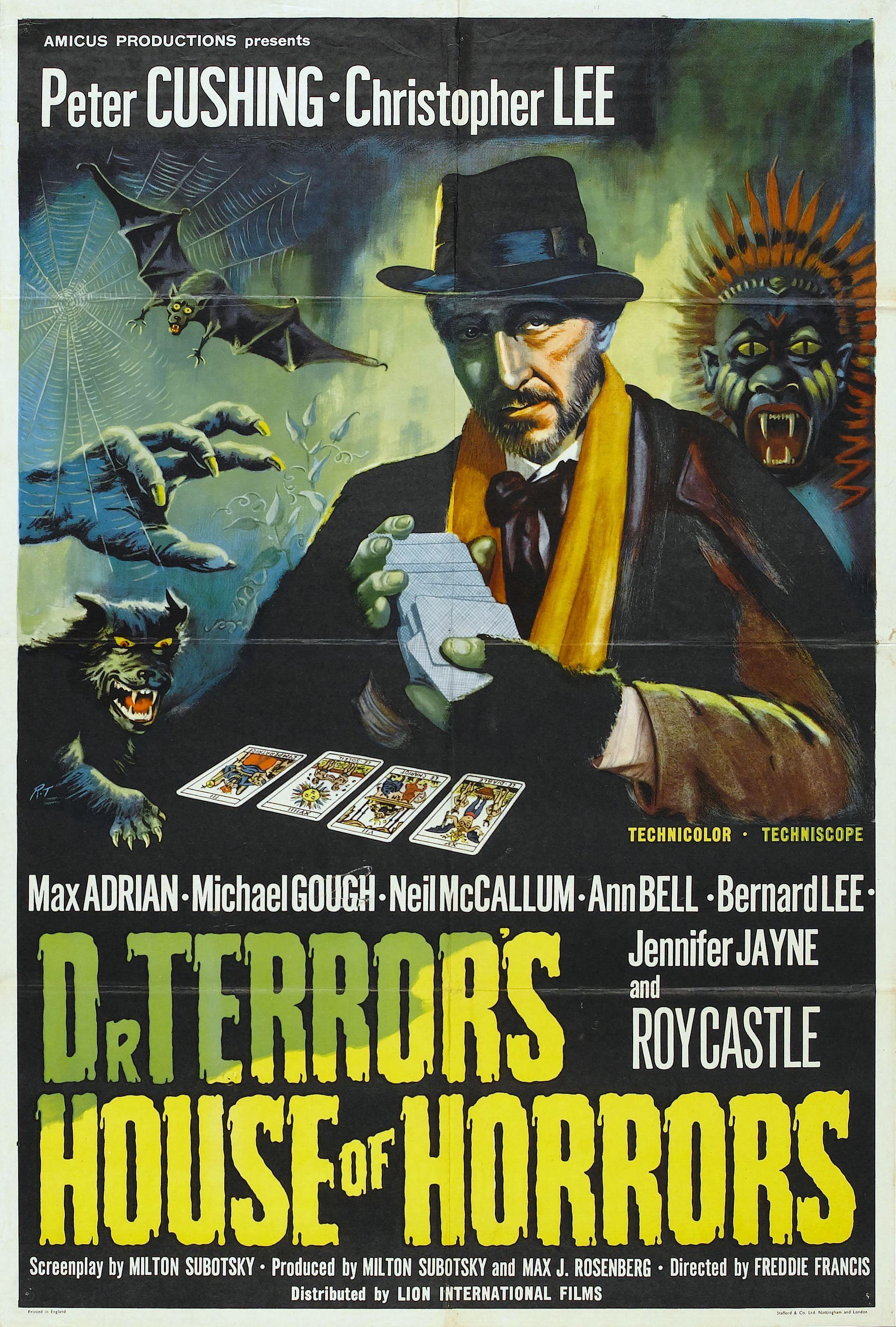 Постер фильма Дом ужасов доктора Террора | Dr. Terror's House of Horrors