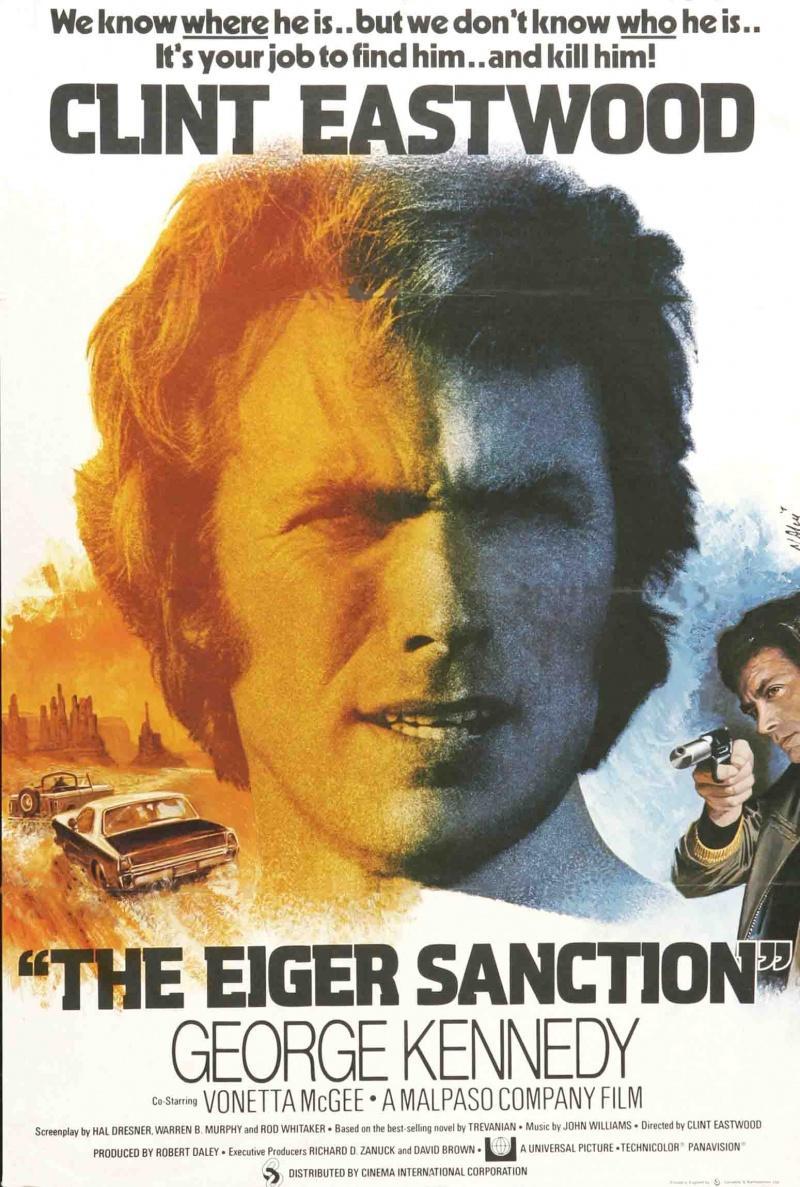 Постер фильма Санкция на пике Эйгера | Eiger Sanction