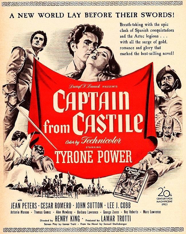 Постер фильма Капитан из Кастильи | Captain from Castile