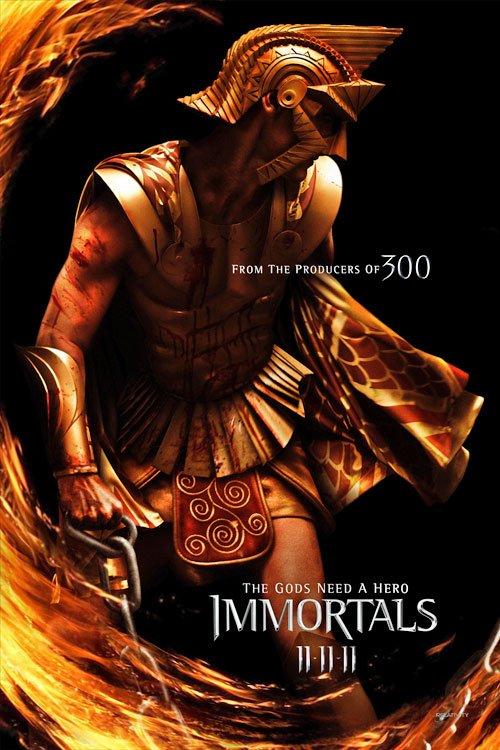 Постер фильма Война Богов: Бессмертные | Immortals