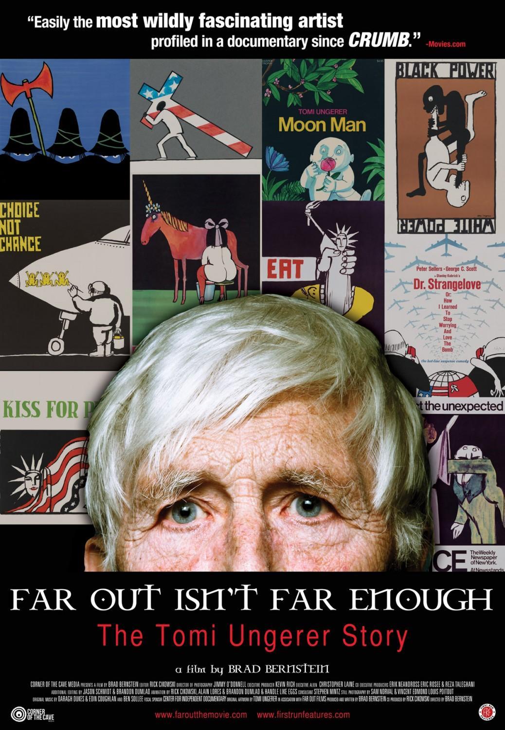 Постер фильма Far Out Isn't Far Enough: The Tomi Ungerer Story