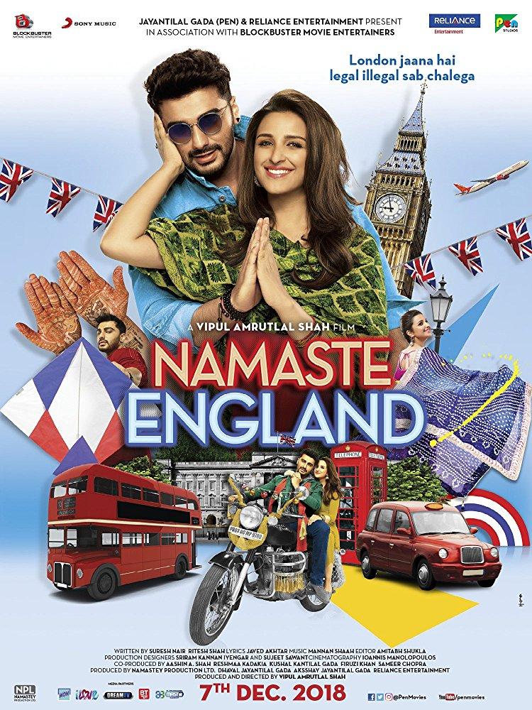 Постер фильма Спасибо, Англия | Namastey England 