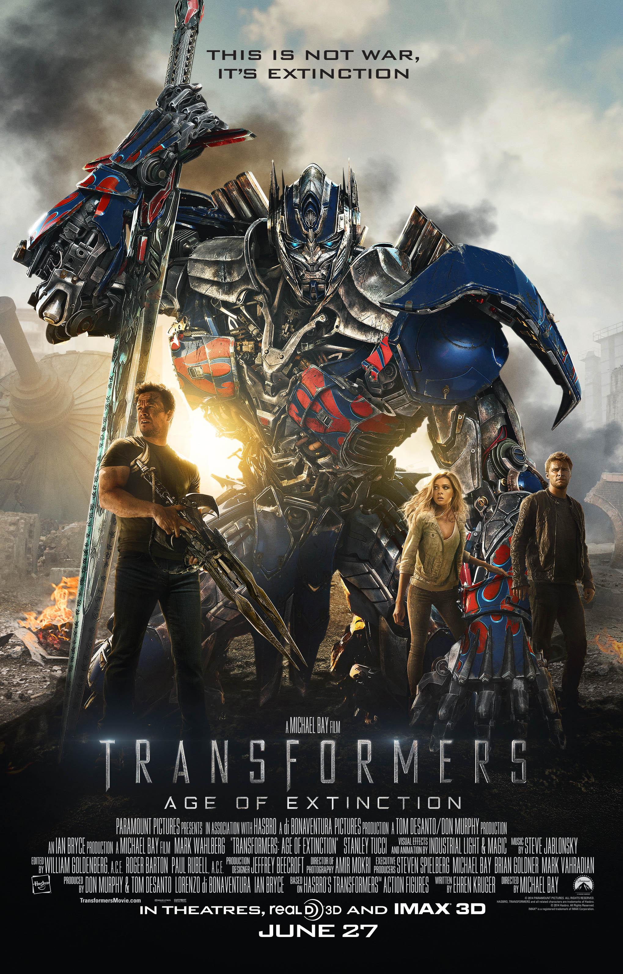 Постер фильма Трансформеры: Эпоха истребления | Transformers: Age of Extinction