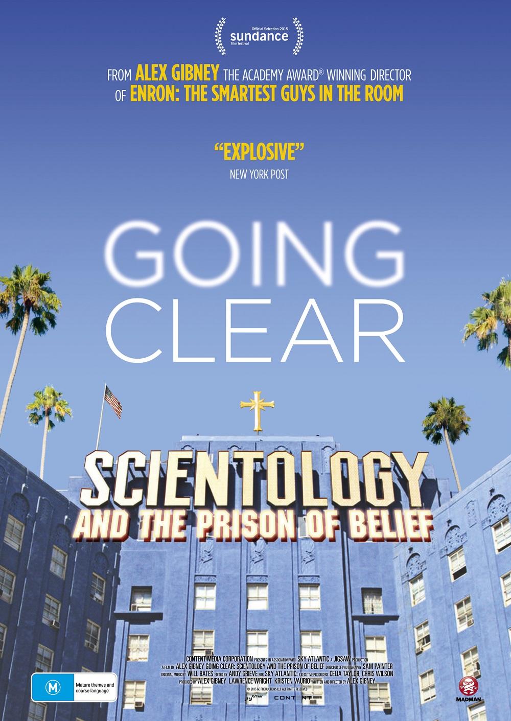 Постер фильма Просветление: Сайентология и причуды веры | Going Clear: Scientology and the Prison of Belief