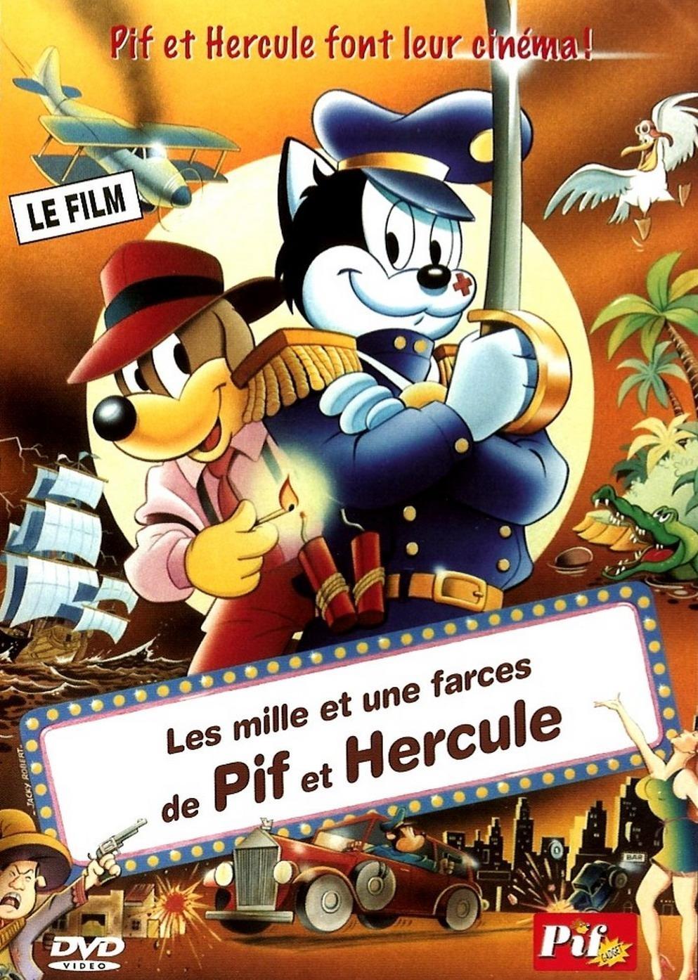 Постер фильма Les mille et une farces de Pif et Hercule