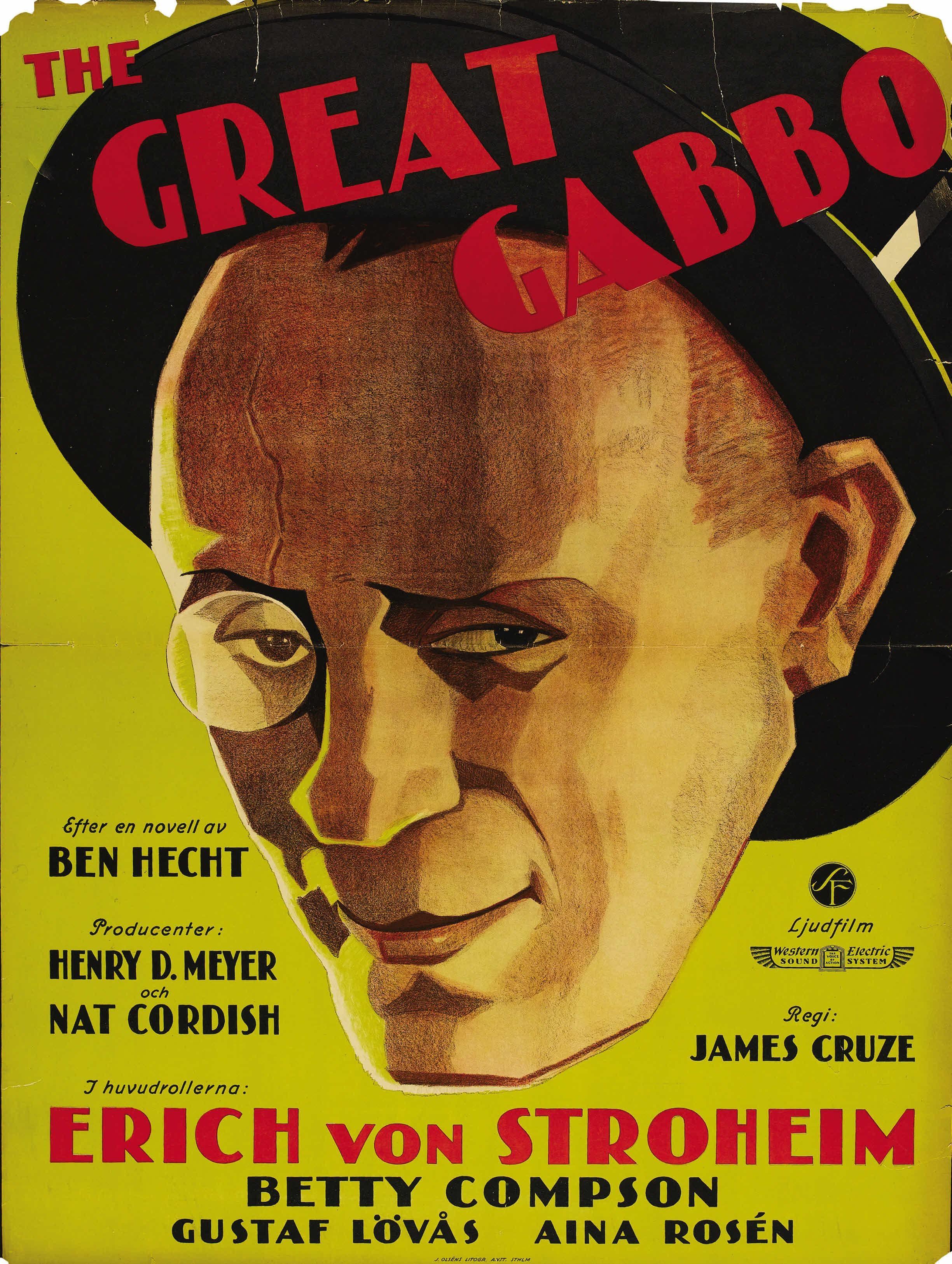 Постер фильма Большой Габбо | Great Gabbo