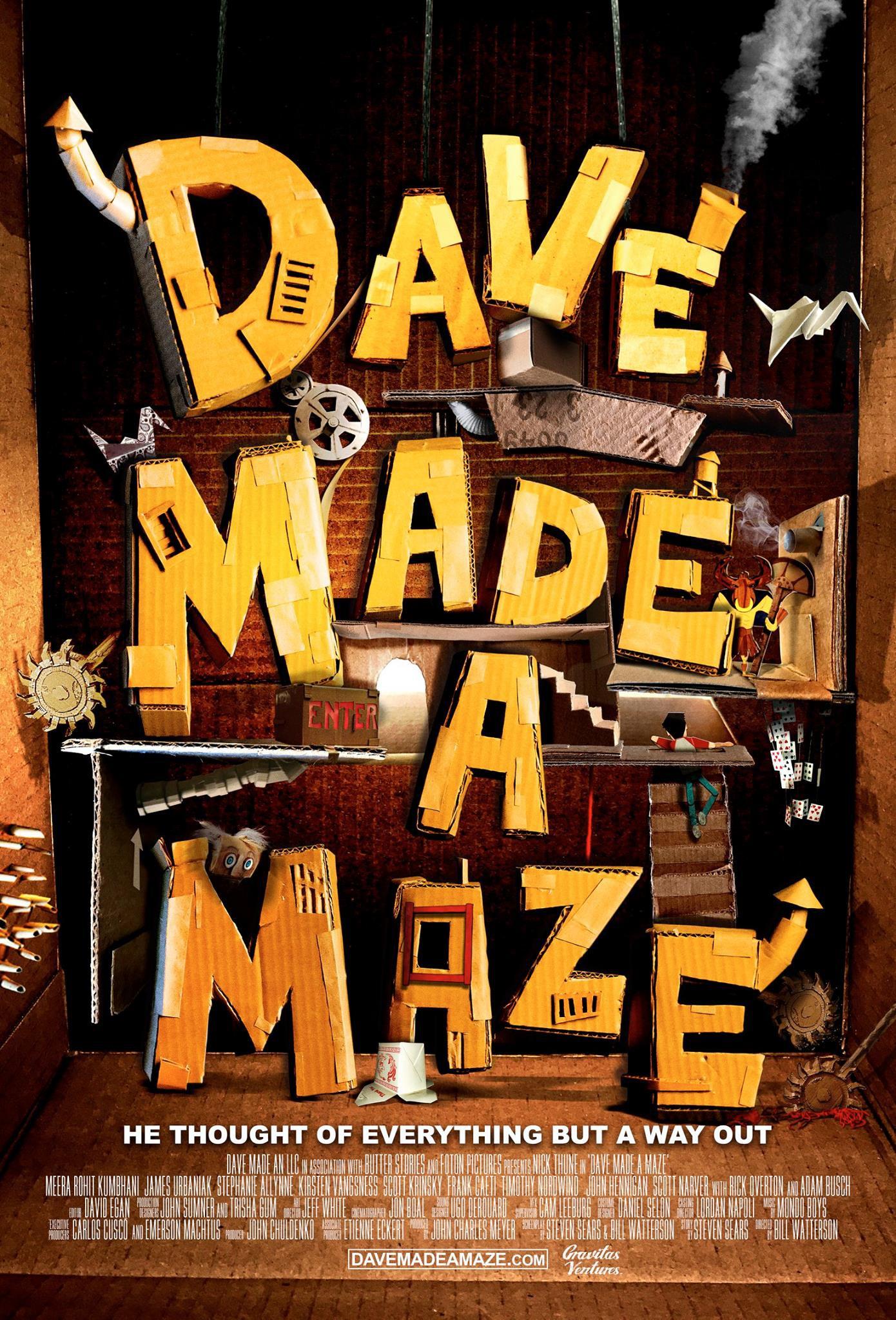Постер фильма Dave Made a Maze 