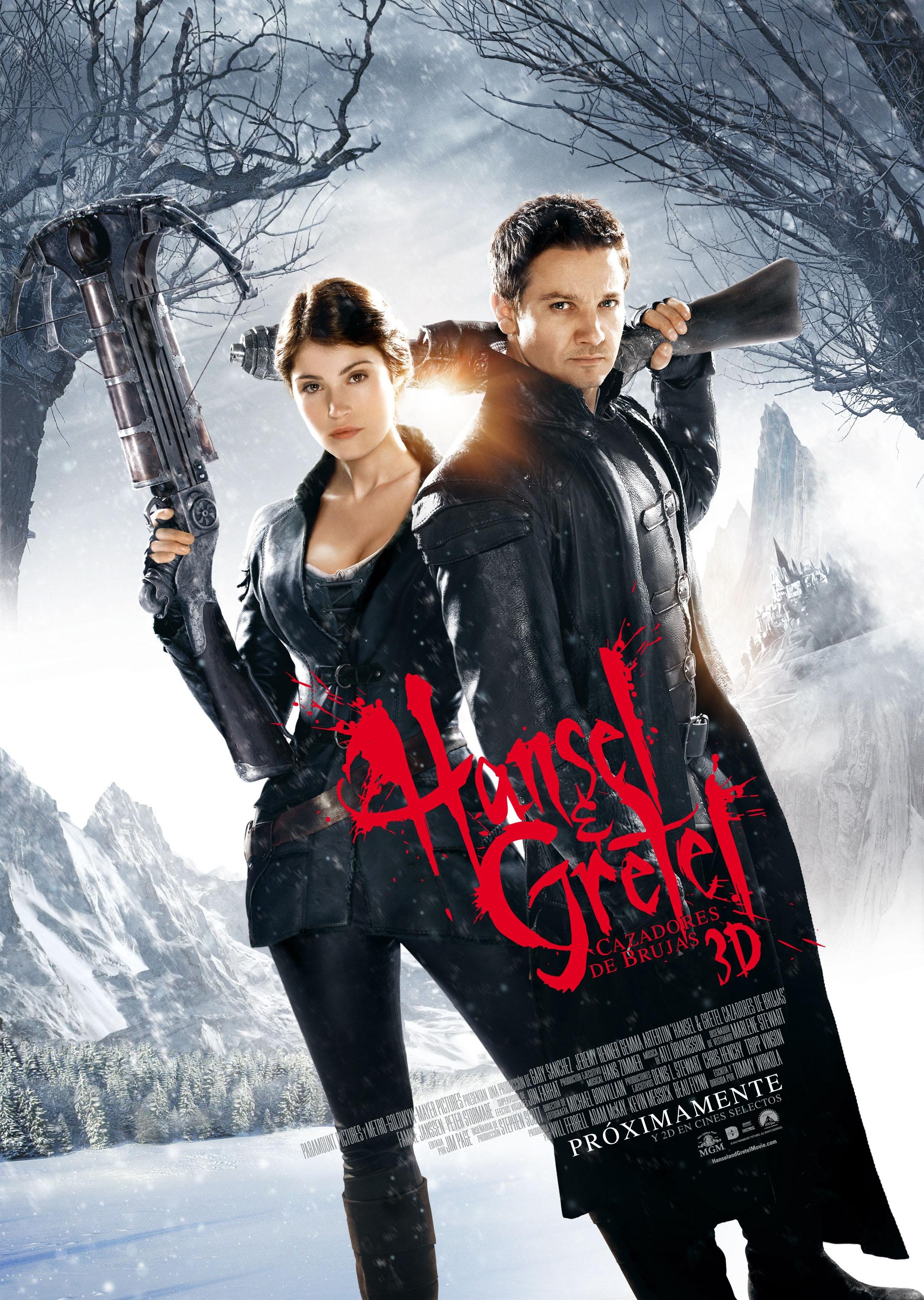 Постер фильма Охотники на ведьм 3D | Hansel and Gretel Witch Hunters