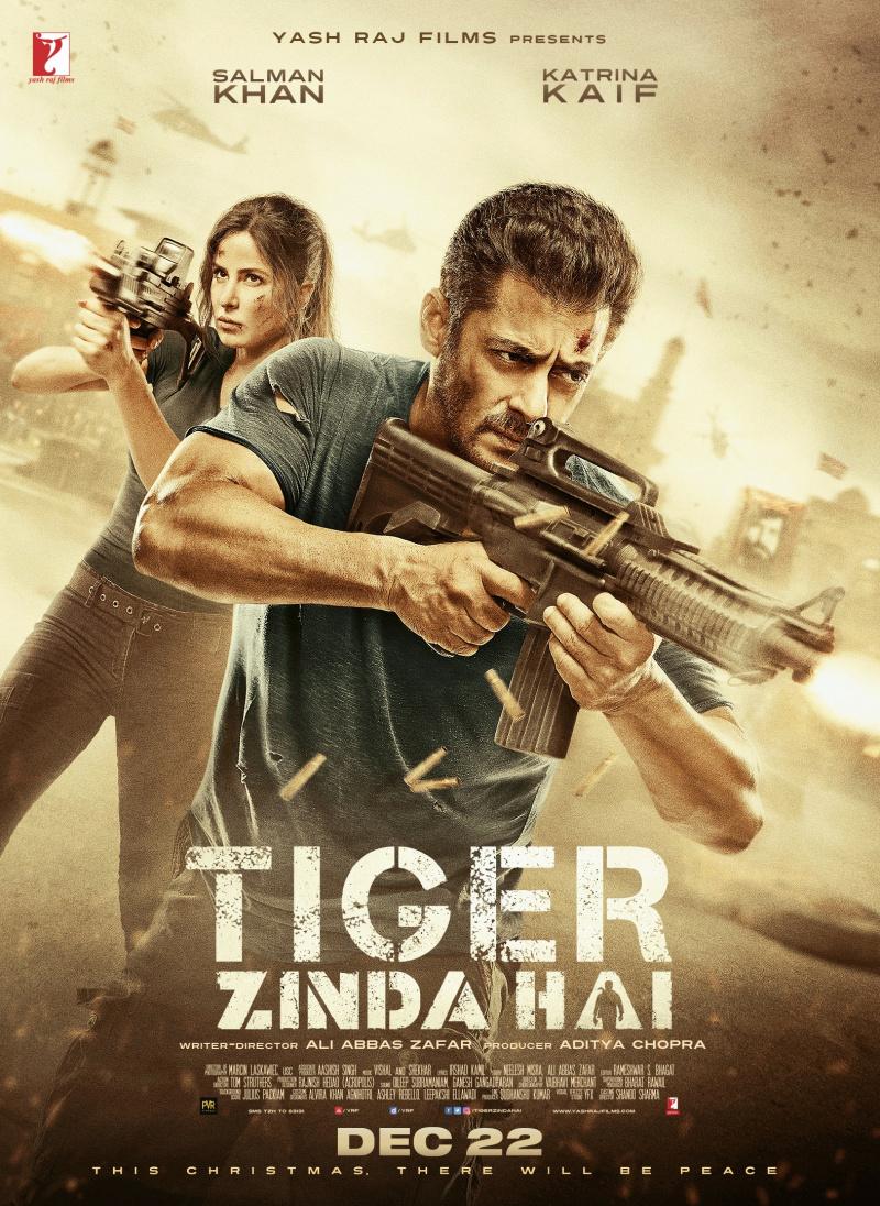 Постер фильма Тигр жив | Tiger Zinda Hai