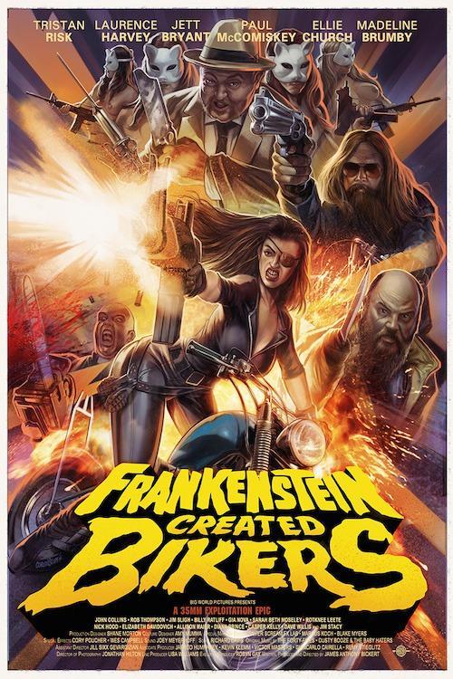 Постер фильма Байкер Франкенштейн | Frankenstein Created Bikers