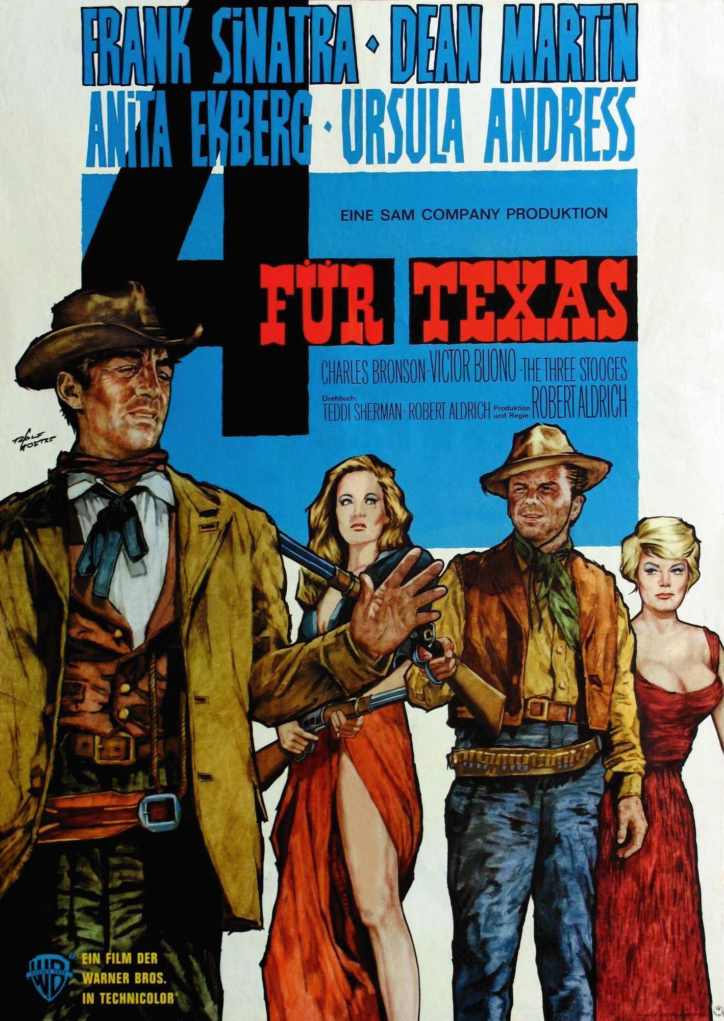 Постер фильма Четверо из техаса | 4 for Texas