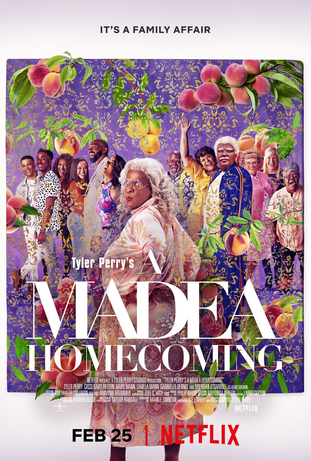 Постер фильма Мэдея: Возвращение домой | A Madea Homecoming