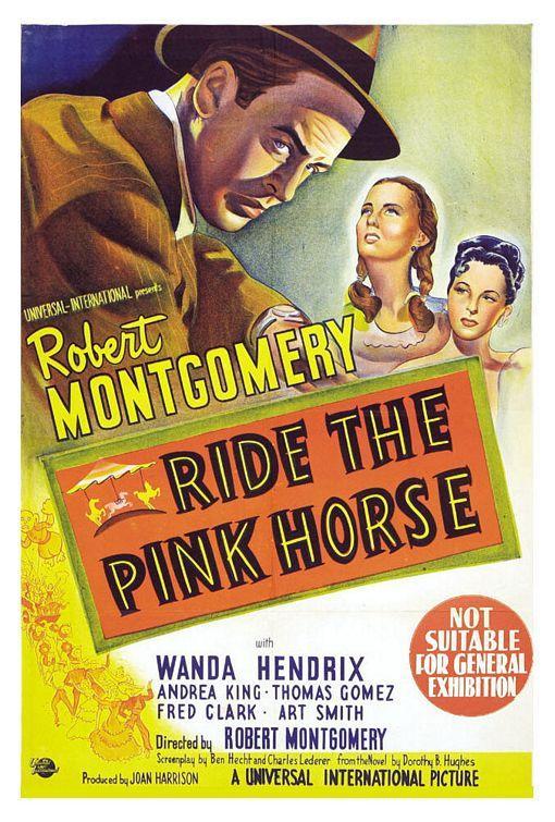 Постер фильма Ride the Pink Horse