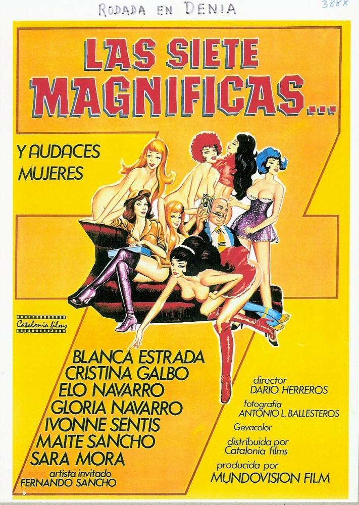 Постер фильма Las siete magníficas y audaces mujeres