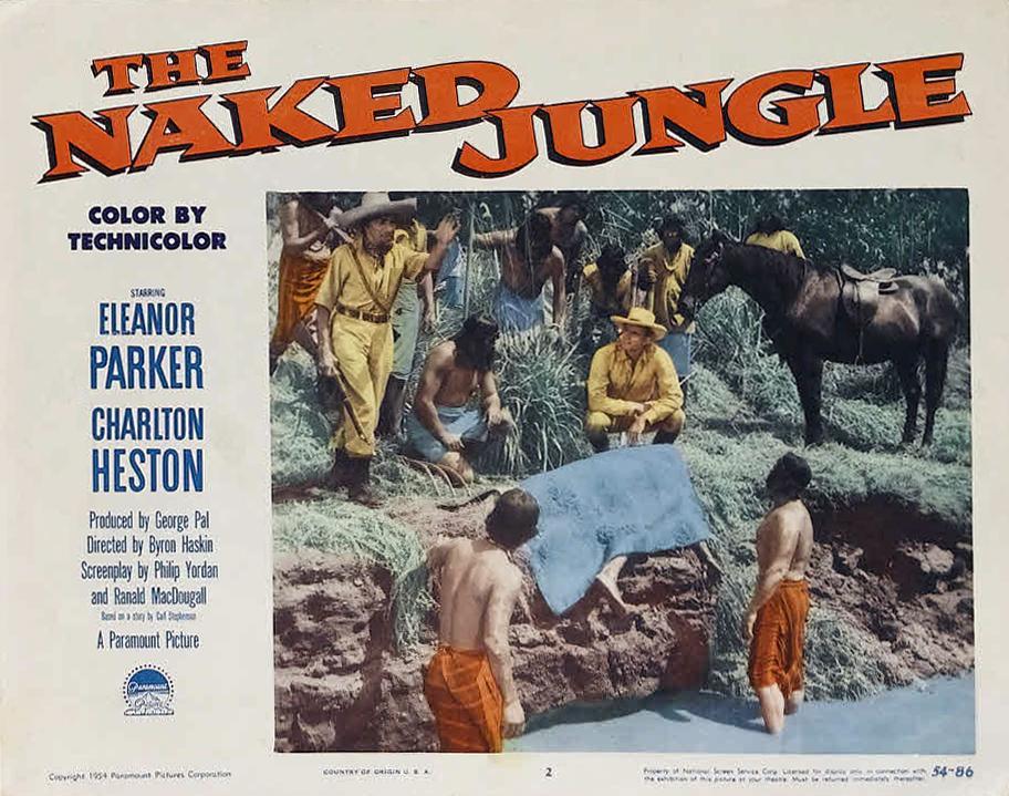 Постер фильма Обнаженные джунгли | Naked Jungle