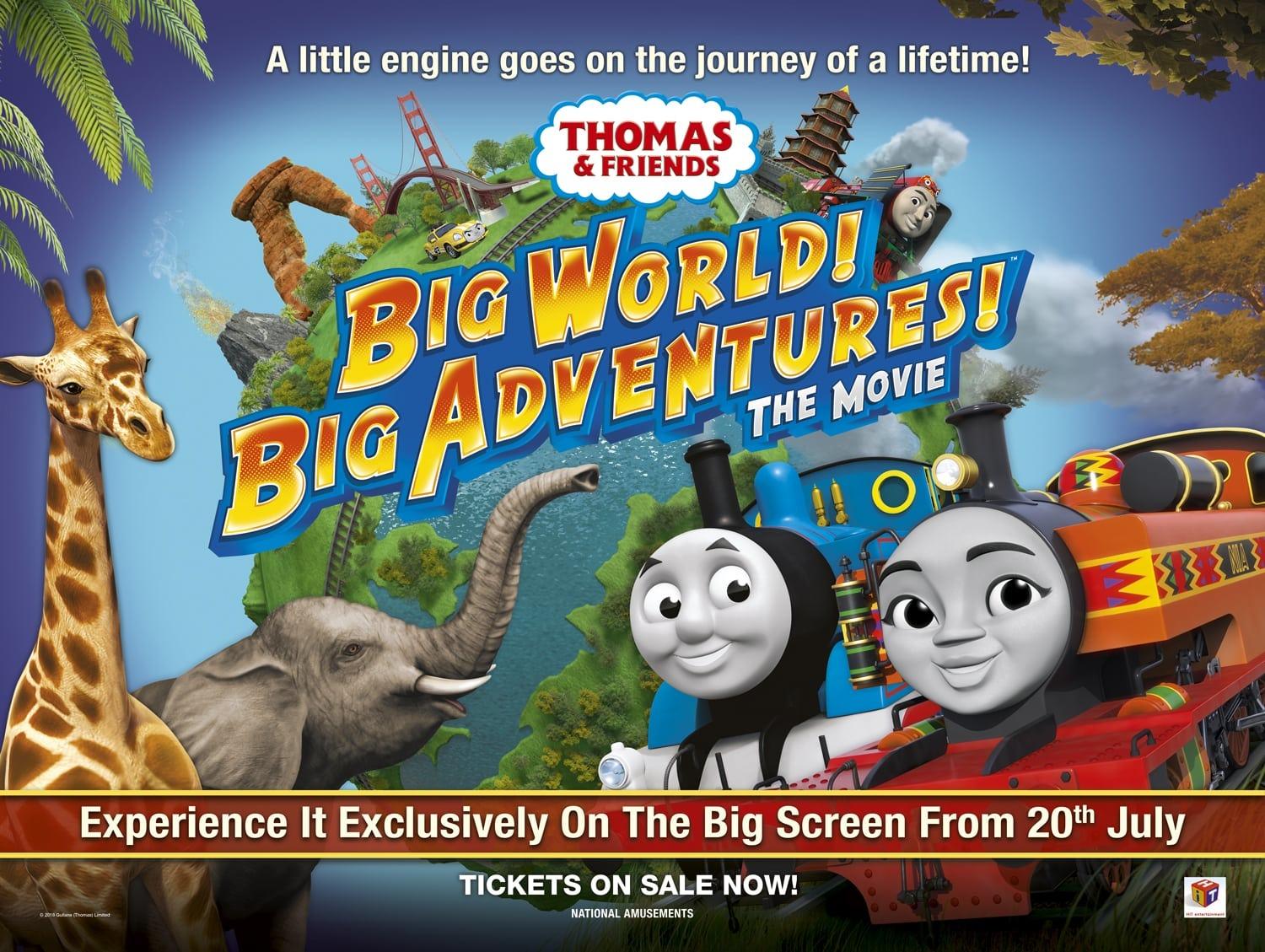 Постер фильма Thomas & Friends: Big World! Big Adventures! The Movie 