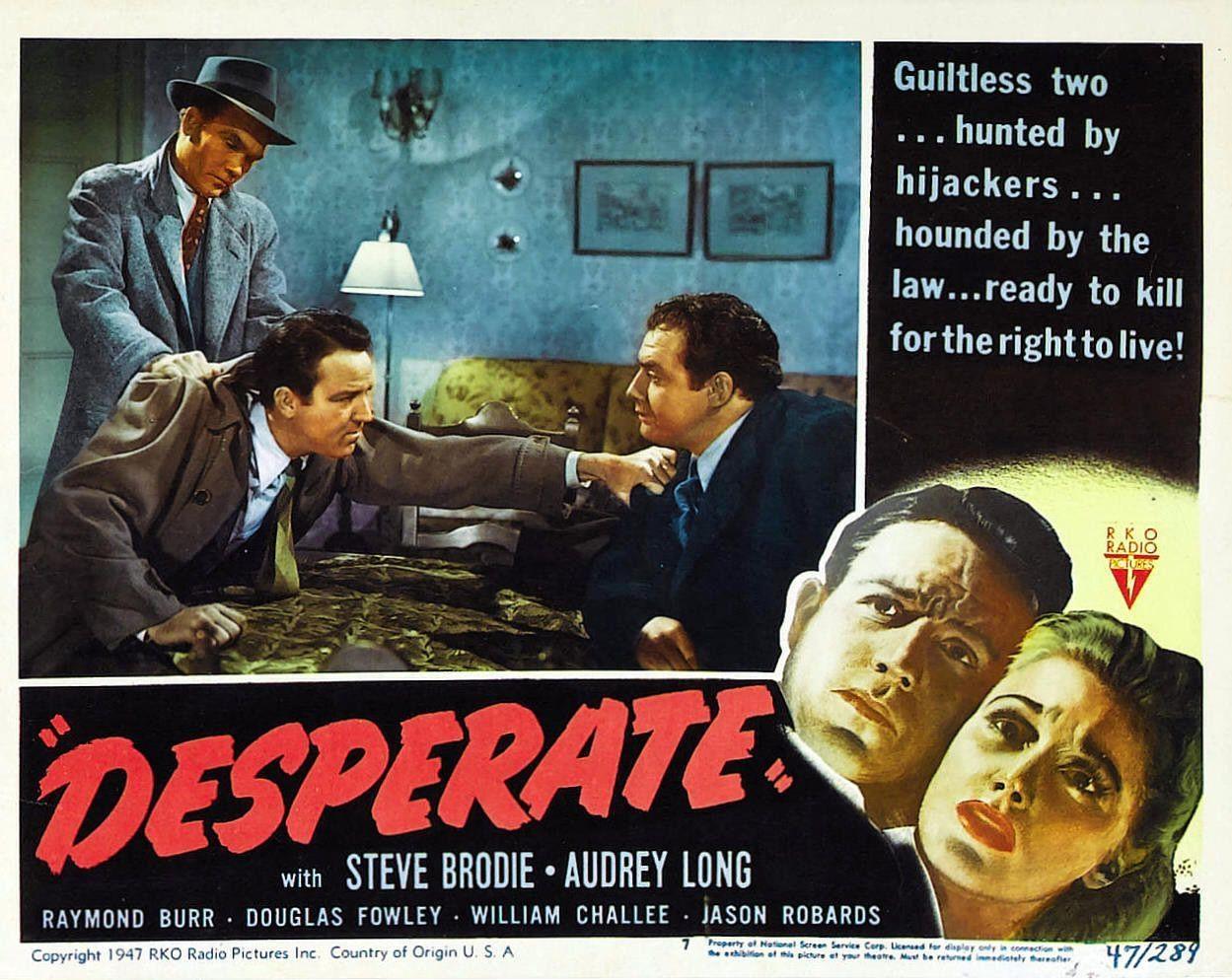 Постер фильма Отчаяние | Desperate