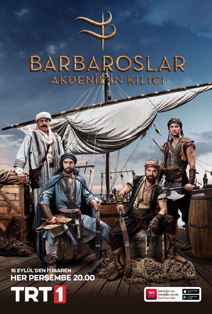 Постер фильма Барбароссы: Меч Средиземноморья | Barbaroslar: Akdeniz’in Kilici