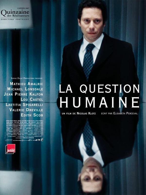 Постер фильма question humaine