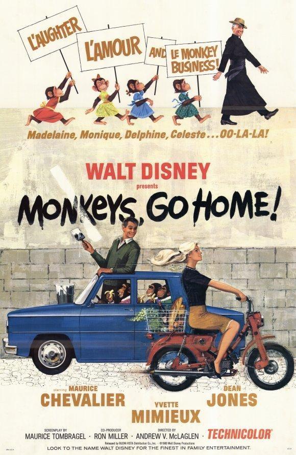 Постер фильма Мартышки, убирайтесь вон! | Monkeys, Go Home!