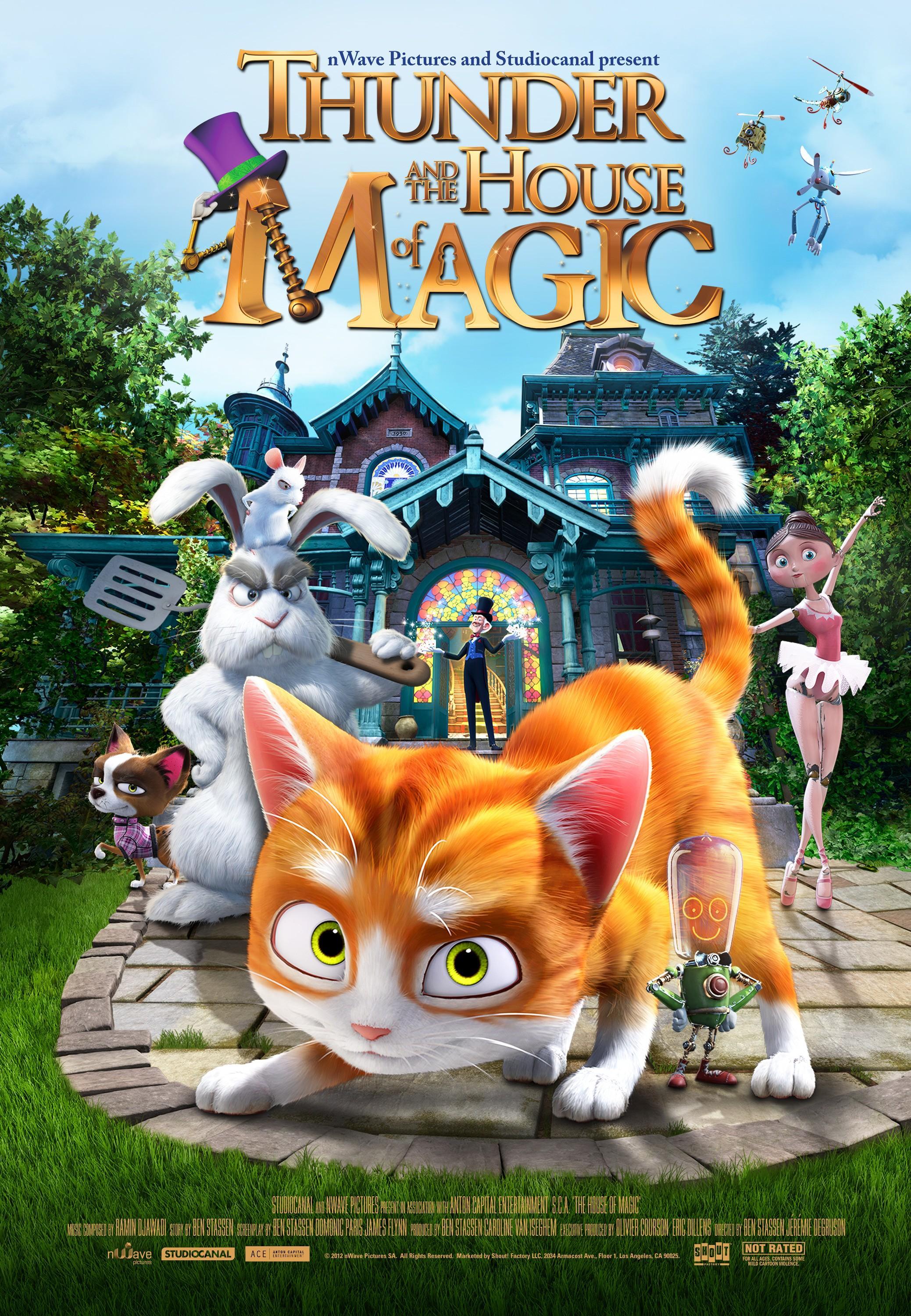 Постер фильма Кот Гром и заколдованный дом | House of Magic
