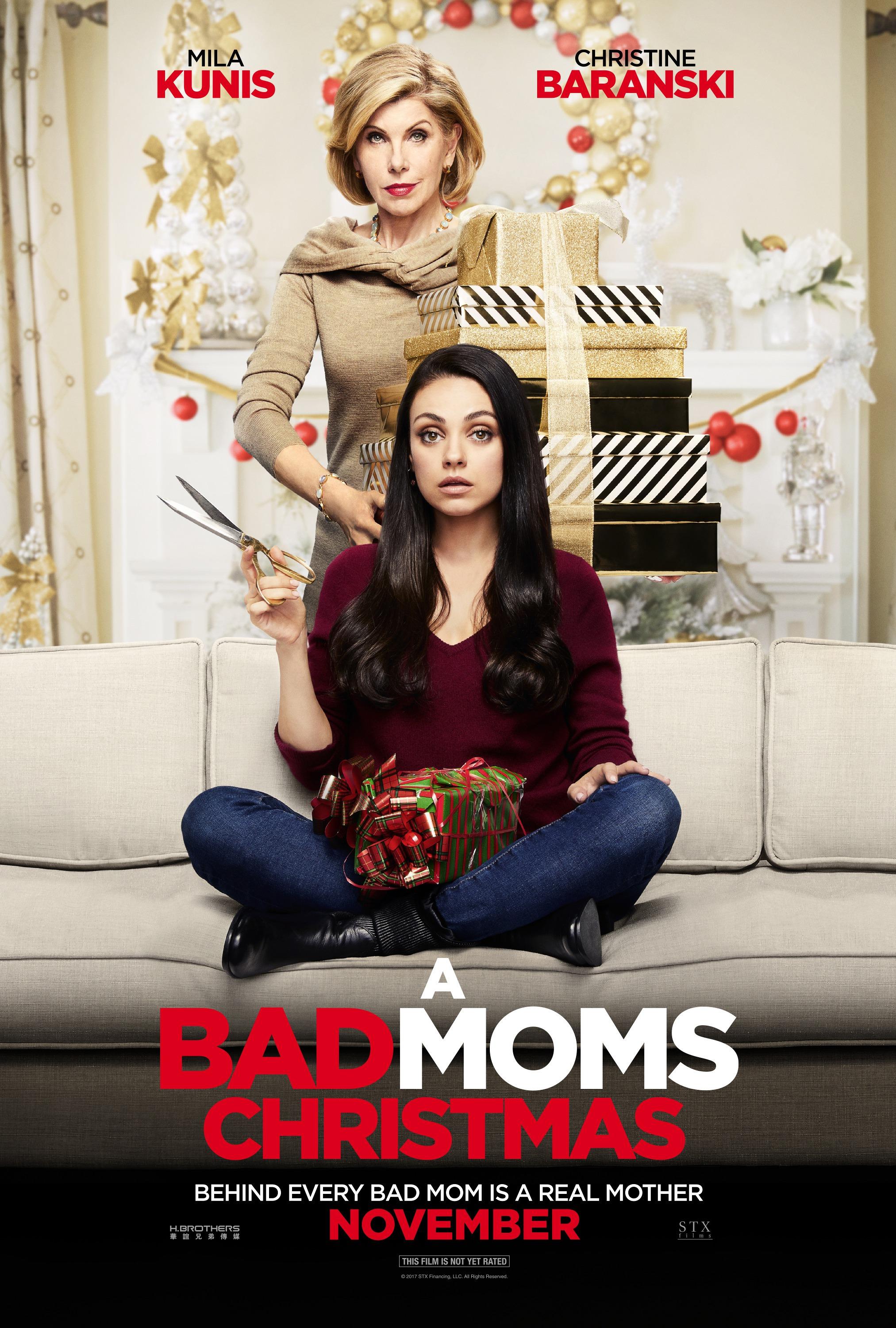 Постер фильма Очень плохие мамочки 2 | A Bad Moms Christmas