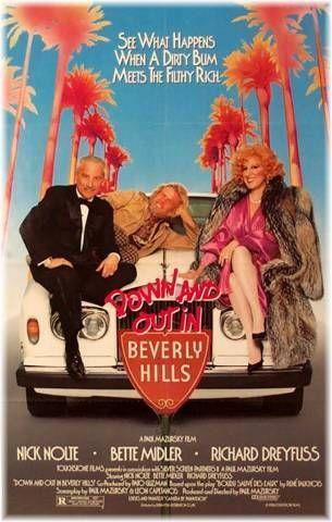 Постер фильма Без гроша в Беверли Хиллз | Down and Out in Beverly Hills